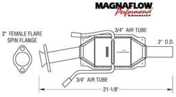 MagnaFlow Direct Fit Catalytic Converter - 23349