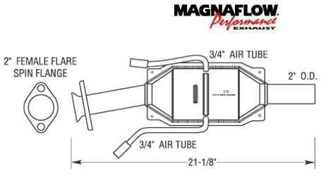 MagnaFlow Direct Fit Catalytic Converter - 23349
