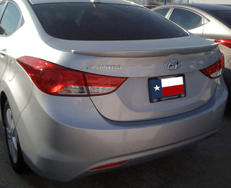 Hyundai Elantra DAR Spoilers Custom Trunk Lip Wing w/o Light FG-281