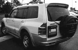 Mitsubishi Montero DAR Spoilers OEM Look Roof Wing w/o Light FG-290