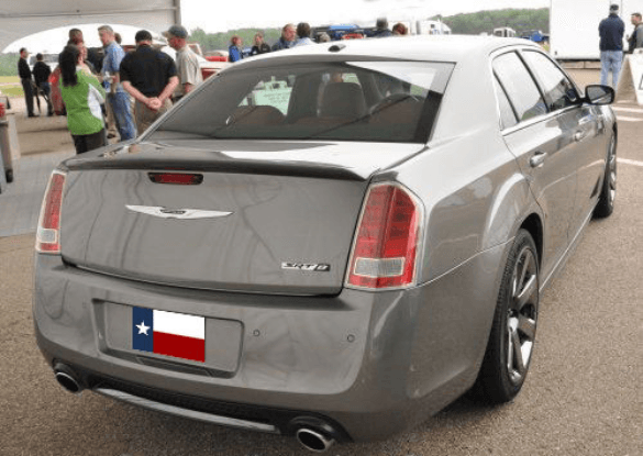 Chrysler 300 Srt-8 DAR Spoilers OEM Look Flush Wing w/o Light FG-518