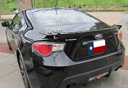 Subaru Subaru BR-Z (GT-86 Style) DAR Spoilers OEM Look Flush Wing w/o Light FG-524