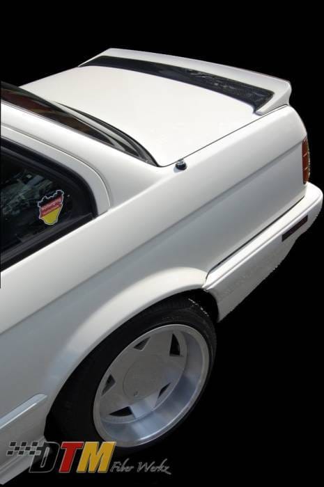 BMW 3 Series DTM Fiberwerkz M-Tech I Style Rear Spoiler - E30 Mtech I thumbnail 2