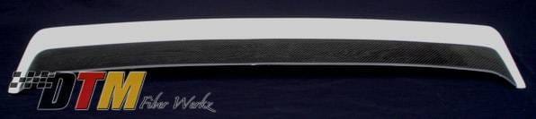 BMW 3 Series DTM Fiberwerkz M-Tech I Style Rear Spoiler - E30 Mtech I thumbnail 5