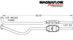MagnaFlow Direct Fit Catalytic Converter - 23428