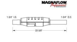 MagnaFlow Direct Fit Catalytic Converter - 23442