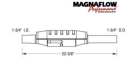 MagnaFlow Direct Fit Catalytic Converter - 23442