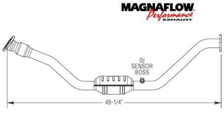 MagnaFlow Direct Fit Catalytic Converter - 23485
