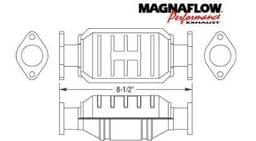 MagnaFlow Direct Fit Catalytic Converter - 23656