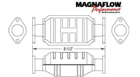 MagnaFlow Direct Fit Catalytic Converter - 23656