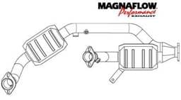 MagnaFlow Direct Fit Y-Pipe Catalytic Converter - 23533