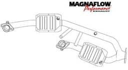 MagnaFlow Direct Fit Y-Pipe Catalytic Converter - 23542