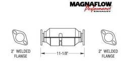 MagnaFlow Direct Fit Catalytic Converter - 23683