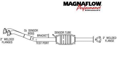 MagnaFlow Direct Fit Catalytic Converter - 23796