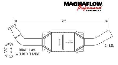 MagnaFlow Direct Fit Catalytic Converter - 23825