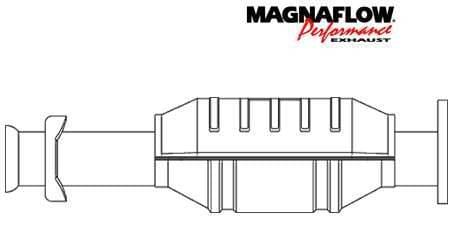 MagnaFlow Direct Fit Catalytic Converter - 42636