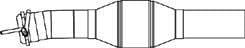 MagnaFlow Direct Fit Catalytic Converter - 60411