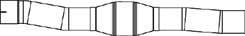 MagnaFlow Direct Fit High Output Catalytic Converter - 60421