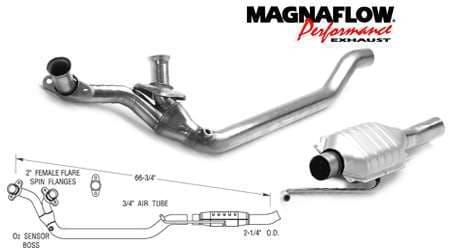 MagnaFlow Direct Fit Front & Rear Catalytic Converter - 93302