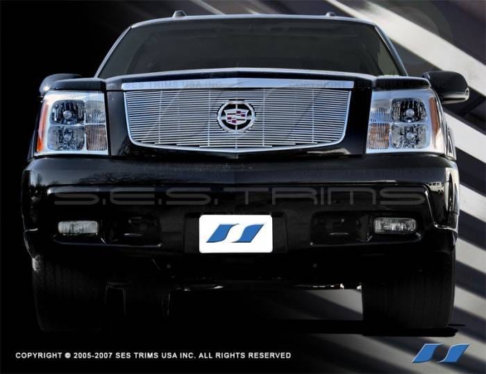 Cadillac Escalade SES Trim Billet Grille - 304 Chrome Plated Stainless Steel - CG108