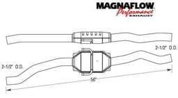 MagnaFlow Direct Fit Catalytic Converter - 93243