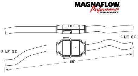 MagnaFlow Direct Fit Catalytic Converter - 93243