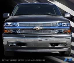 Chevrolet Tahoe SES Trim Billet Grille - 304 Chrome Plated Stainless Steel - CG117
