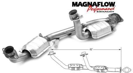 MagnaFlow Direct Fit Y-Pipe Catalytic Converter - 93342