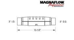 MagnaFlow Direct Fit Catalytic Converter - 93477