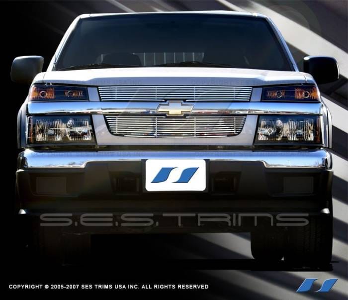 Chevrolet Colorado SES Trim Billet Grille - 304 Chrome Plated Stainless Steel - CG136