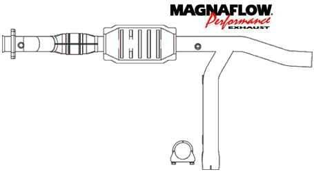MagnaFlow Direct Fit Catalytic Converter - 93391