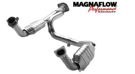 MagnaFlow Direct Fit Catalytic Converter with Dual Converter with Y-Pipe Assembly - 93419