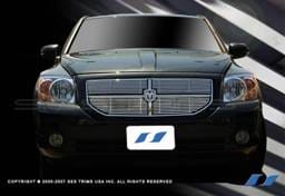 Dodge Caliber SES Trim Billet Grille - 304 Chrome Plated Stainless Steel - CG165