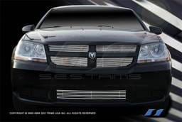 Dodge Avenger SES Trim Billet Grille - 304 Chrome Plated Stainless Steel - CG167