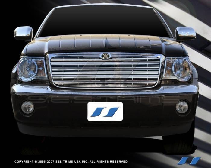 Chrysler Aspen SES Trim Billet Grille - 304 Chrome Plated Stainless Steel - CG155