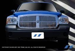 Dodge Dakota SES Trim Billet Grille - 304 Chrome Plated Stainless Steel - CG179