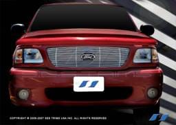 Ford Expedition SES Trim Billet Grille - 304 Chrome Plated Stainless Steel - CG203
