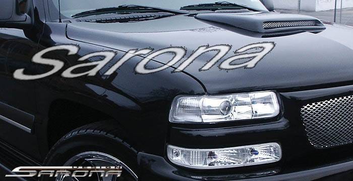 Chevrolet Tahoe Sarona Hood Scoop - CH-001-HS