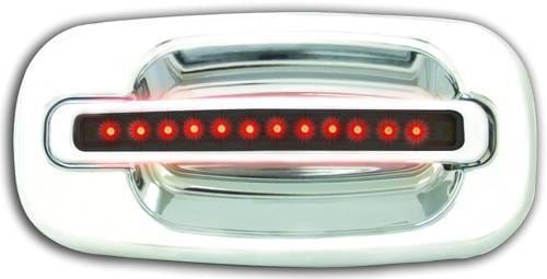 Chevrolet Tahoe IPCW LED Door Handle - Rear - Chrome without Key Hole - 1 Pair - CLR99S18R