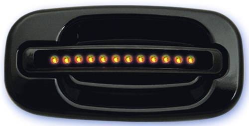Chevrolet Tahoe IPCW LED Door Handle - Rear - Black without Key Hole - 1 Pair - CLY99B18R