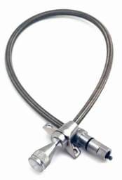 Gennie Shifter Flexible Transmission Tube with machined Aluminum Dipstick - Transmision Mount - 4001F1