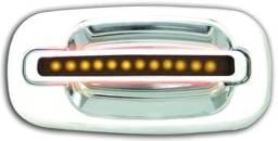 GMC Sierra IPCW LED Door Handle - Front - Chrome - Right Side without Key Hole - 1 Pair - CLY99S18F1