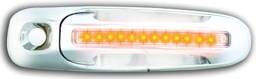 Dodge Dakota IPCW LED Door Handle - Front - Chrome - Both Sides with Key Hole - 1 Pair - DLY02C04F