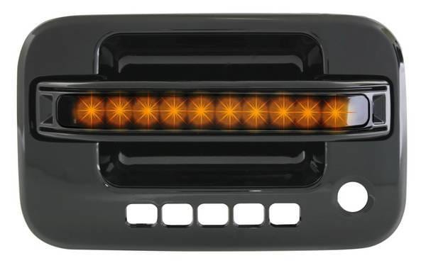 Ford F150 IPCW LED Door Handle - Front - Black - Right Side without Key Hole - 1 Pair - FLA04BF1
