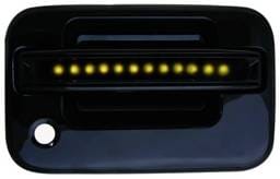 Ford F150 IPCW LED Door Handle - Front - Black - Both Sides with Key Hole - 1 Pair - FLA04BF
