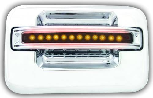Ford F150 IPCW LED Door Handle - Rear - Chrome without Key Hole - 1 Pair - FLA04SR