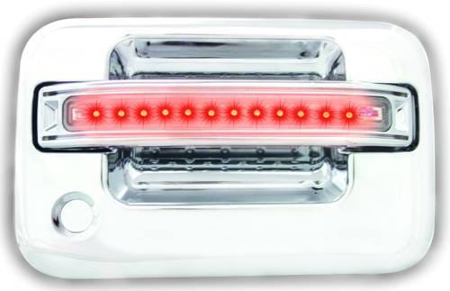Ford F150 IPCW LED Door Handle - Front - Chrome - Both Sides with Key Hole - 1 Pair - FLR04CF
