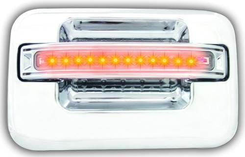 Ford F150 IPCW LED Door Handle - Rear - Chrome without Key Hole - 1 Pair - FLA04CR