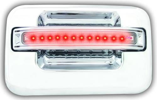 Ford F150 IPCW LED Door Handle - Rear - Chrome without Key Hole - 1 Pair - FLR04CR