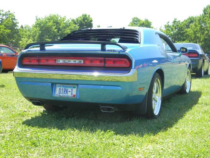 Dodge Challenger Retro USA Rear Bumper - CH1RB-A thumbnail 2